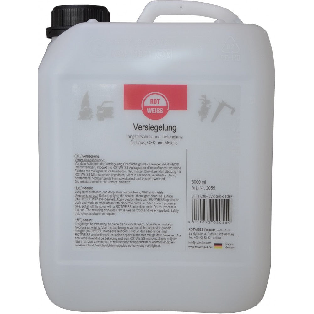 ROTWEISS Versiegelung (250ml, 500ml, 1000ml oder 5000ml)