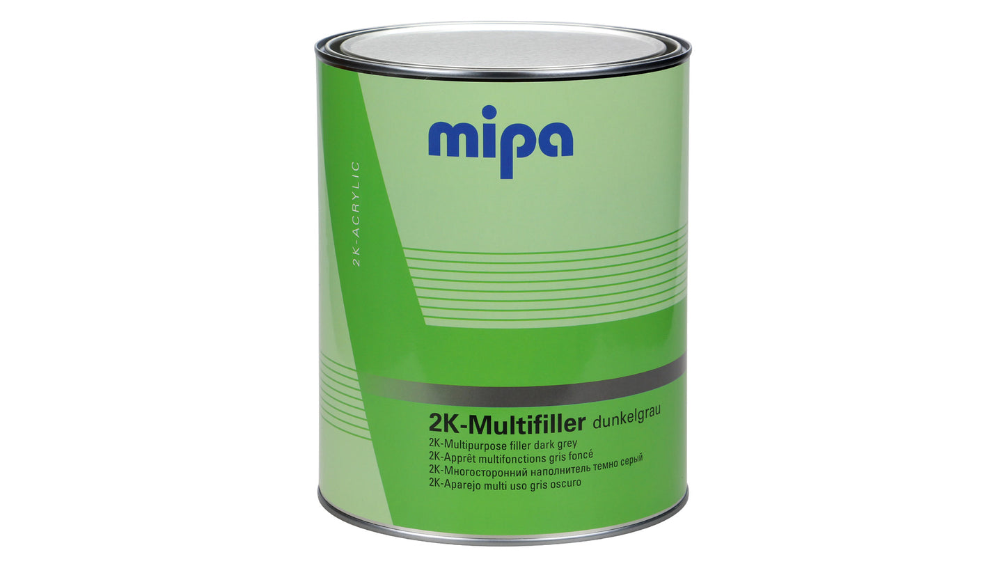 Mipa 2K-Multifiller in Hellgrau oder Dunkelgrau (1l oder 4l)
