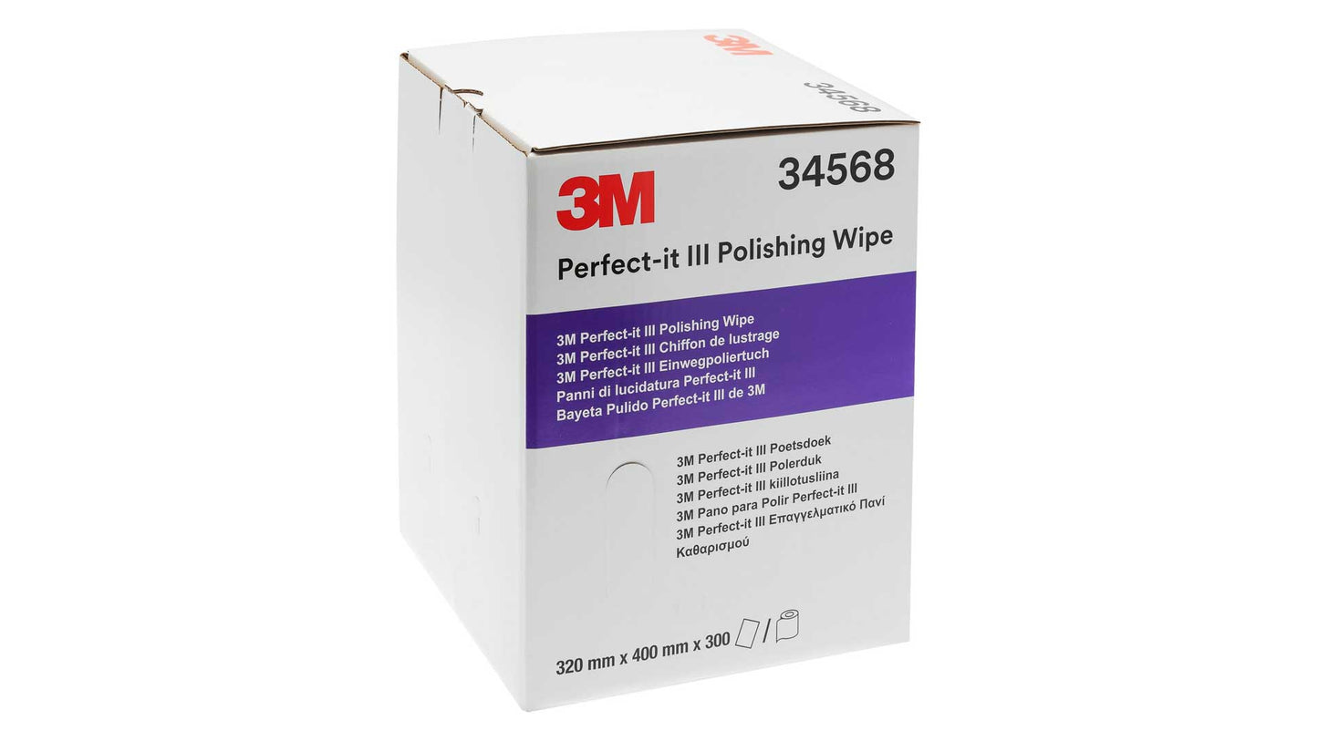 3M 34568 Perfect-it Reinigungstücher (Karton mit 300 Stk)