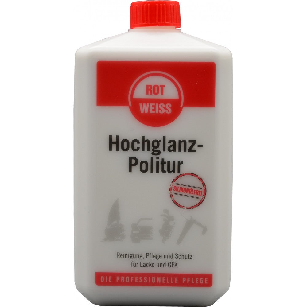 ROTWEISS Hochglanzpolitur (250ml, 500ml, 1000ml oder 5000ml)