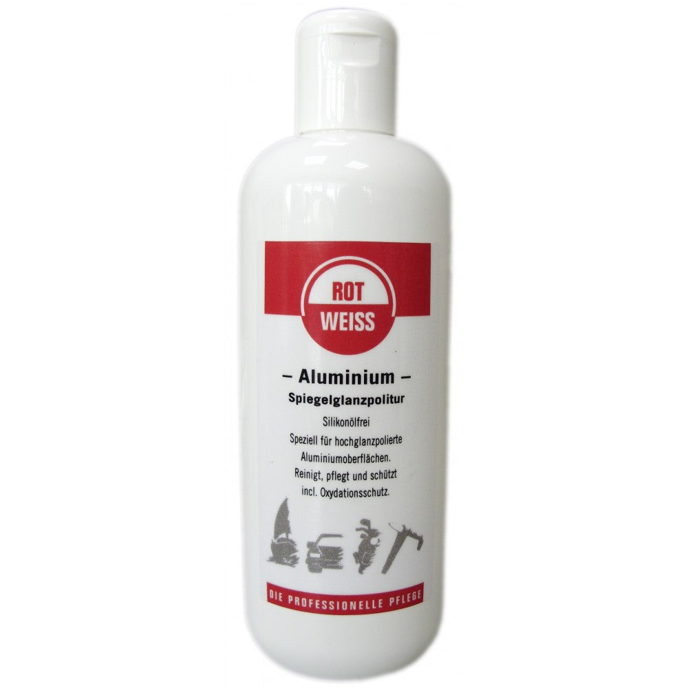 ROTWEISS Aluminium Spiegelglanzpolitur (150ml oder 500ml)