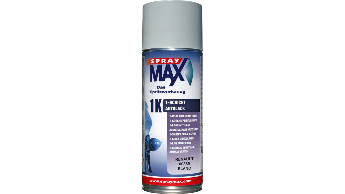 SprayMax 1K Renault 389 Arktisweiss Blanc Glacier Lackspray (400 ml)