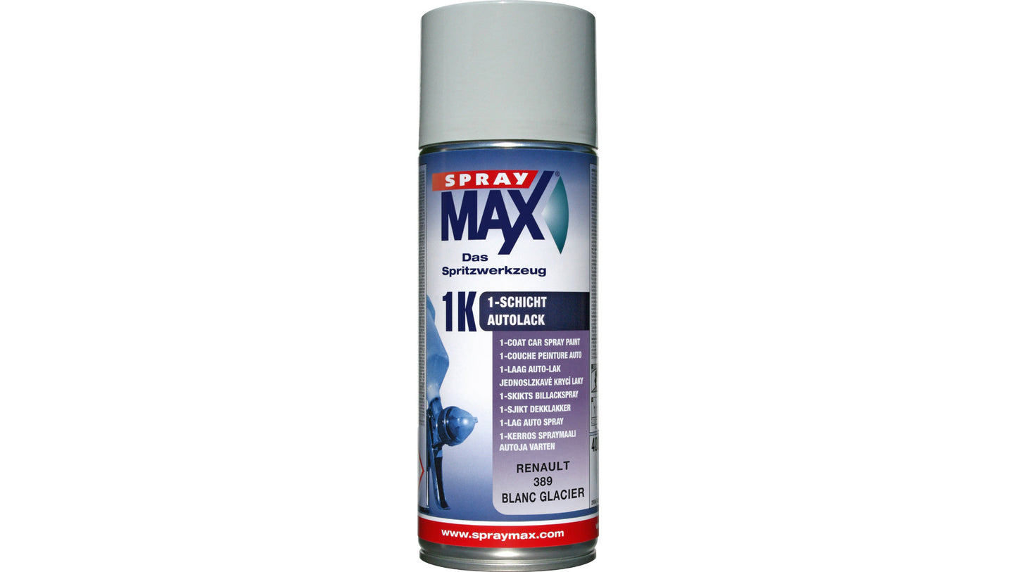 SprayMax 1K Renault 389 Arktikweiss Blanc Glacier Lackspray (400ml)