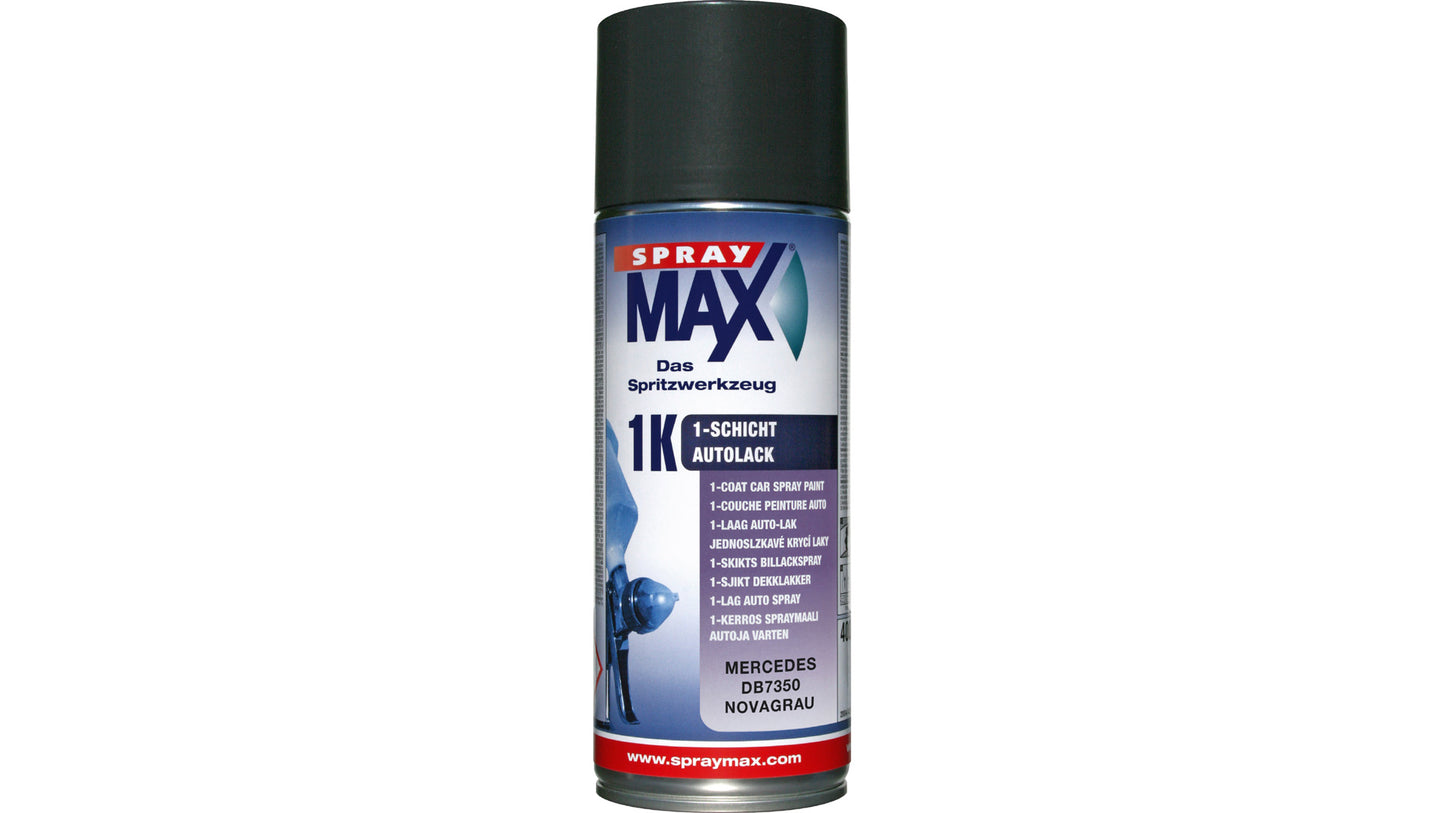 SprayMax 1K Lackspray Mercedes DB7350 novagrau seidenglanz (400ml)