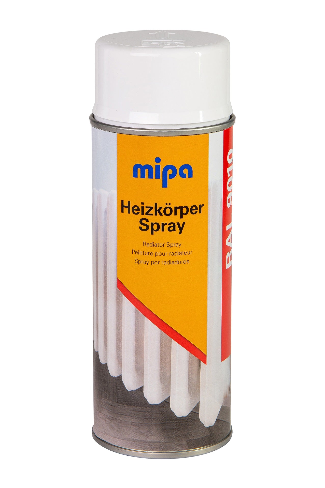 Mipa Heizkörper-Spray in RAL 9016 Verkehrsweiss, RAL 7016 Anthrazitgrau oder RAL 9010 Reinweiß (400ml)