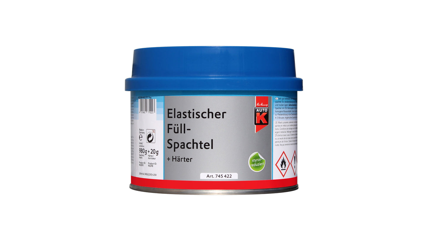 Auto-K Elastischer Füllspachtel (250g, 500g oder 1kg)