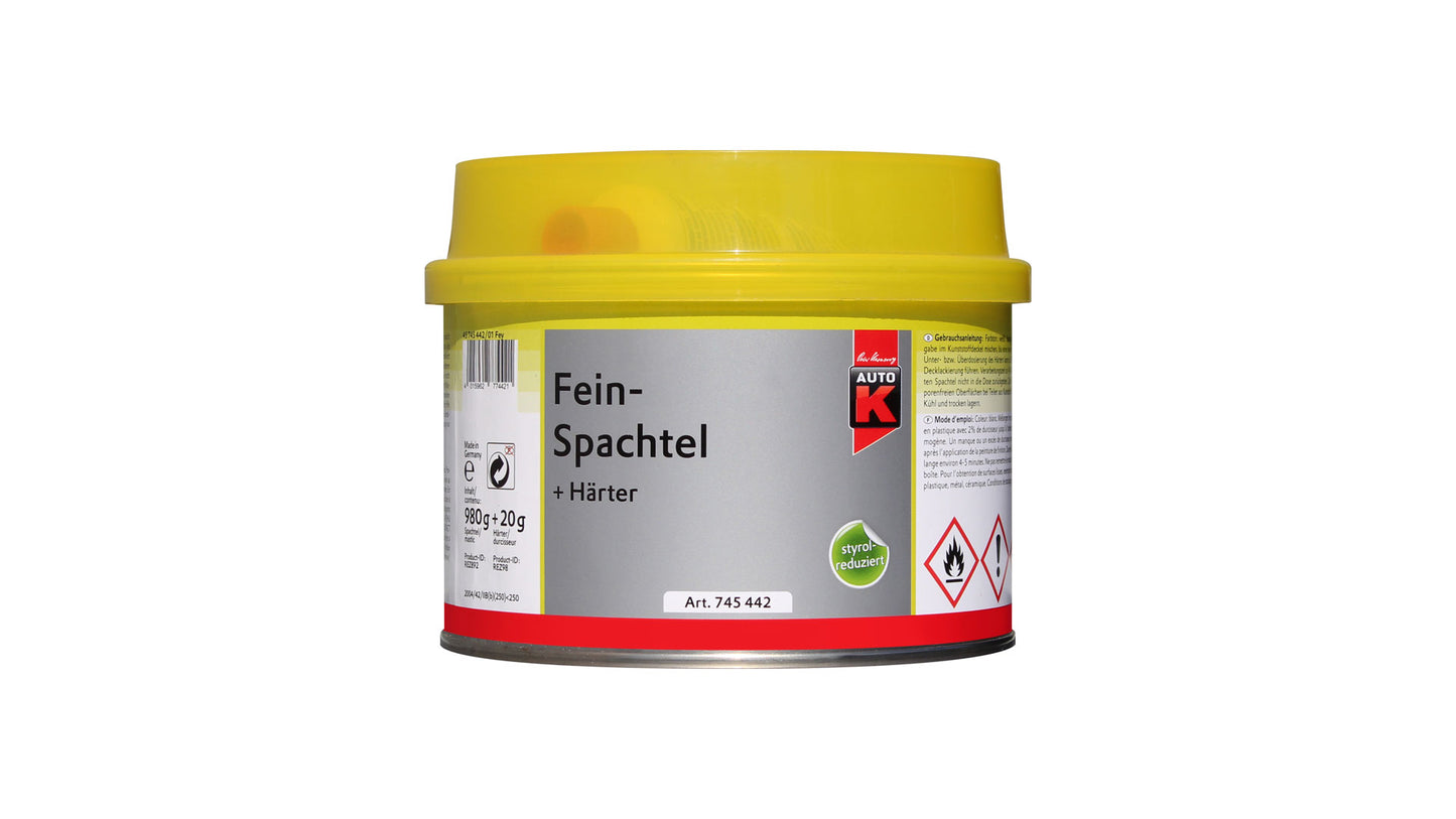 Auto-K Feinspachtel inkl. Härter
