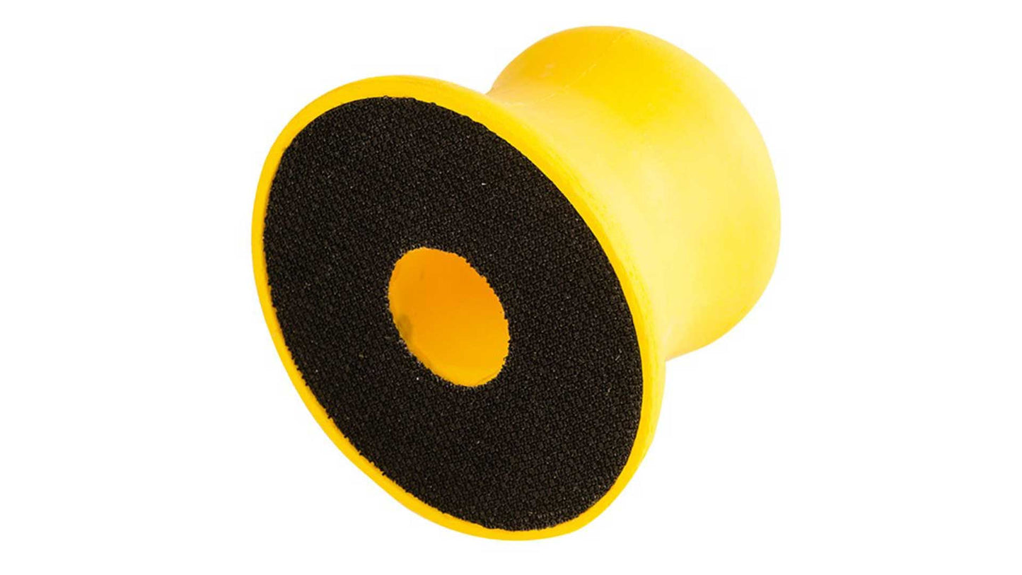 Mirka Handblock ohne Absaugung Ø 77 mm für Scheiben Ø 77 mm Grip Mittelloch (1Stk)