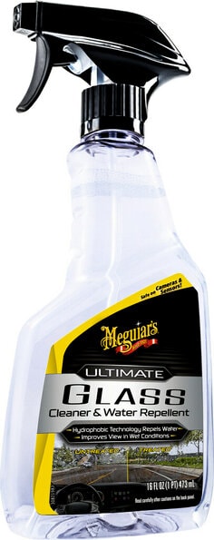 Meguiar's G240416 Ultimate Glass Cleaner Gasreiniger Fensterreiniger (473ml)