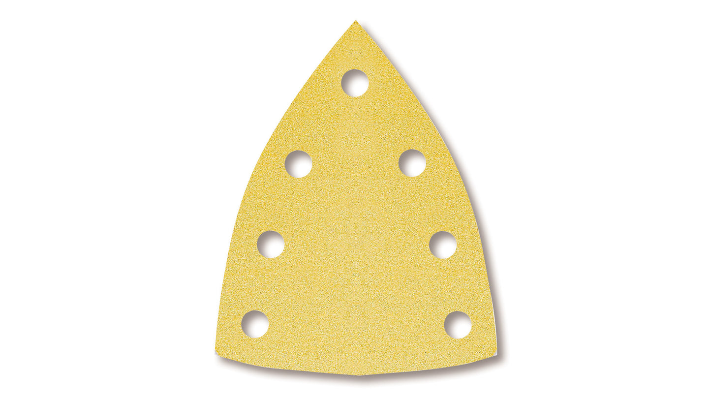 Mirka Gold Delta-Schleifscheiben 100 x 152 x 152 mm Grip 7-Loch