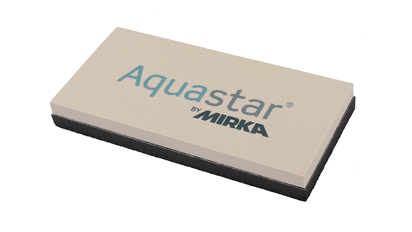 Mirka Handblock ohne Absaugung 128x63x16mm für 1/4 Bögen, wasserfest ungelocht (1Stk)