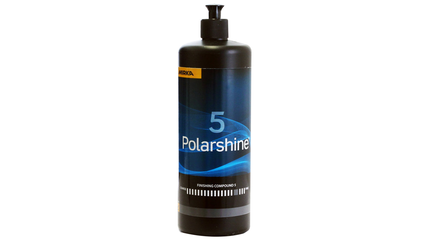 Mirka Polarshine 5 Mittelfeine Politur (250ml oder 1L)