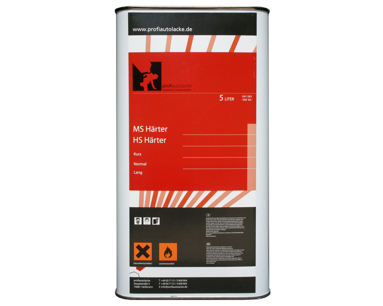 MS Härter "normal" (2,5 Liter)