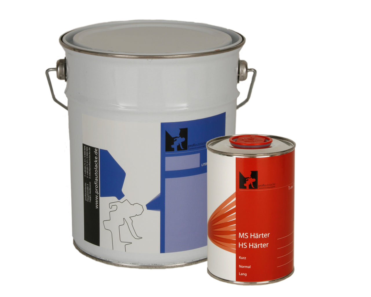 5,0l Komplettpaket profiautolacke - 4:1 HS Füller (4l Füller, 1l Härter)