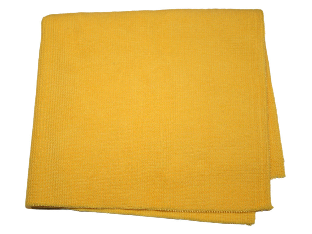 Microfaser- Finishtuch gelb (390mm x 400mm)