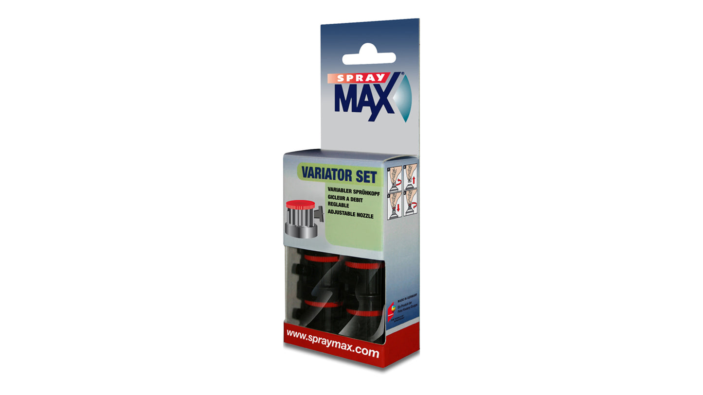 Kwasny Variator-Set für SprayMax Dosen (6 Sprühköpfe)