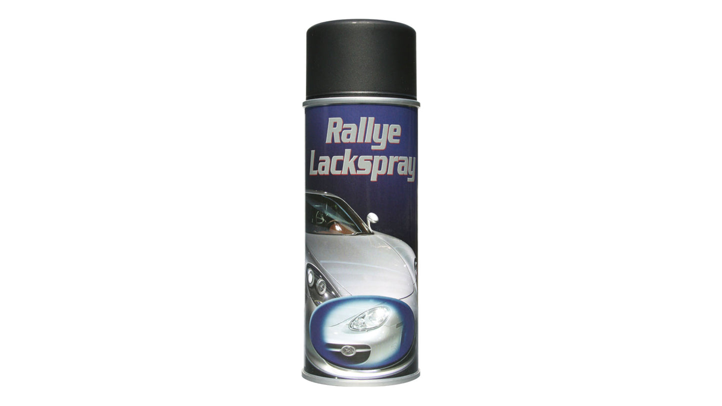 Rallye Lackspray schwarz matt Kontrollspray (400ml)