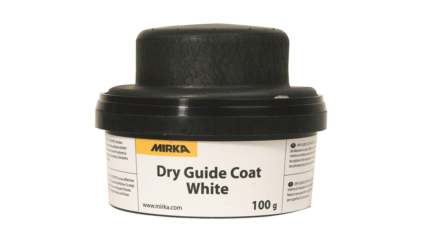 Mirka Kontrollpulver Handblock Set Schwarz oder Weiß (100g)