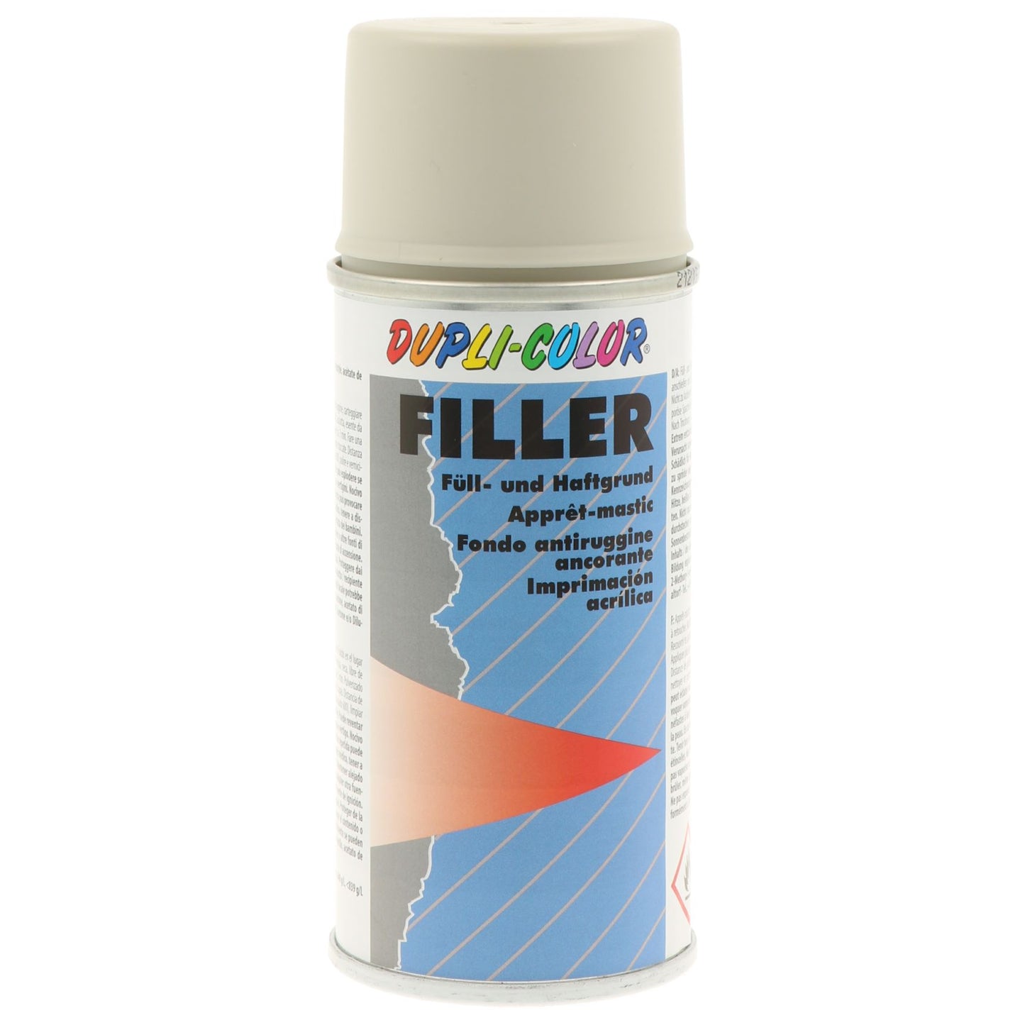 DupliColor Filler beige Grundierungsspray für Auto, Eisen & Stahlblech (150ml oder 400ml)