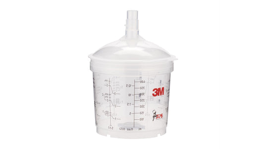 3M 16152 PPS TypeV 400ml Becher, 200 µm Deckel- und Becher-Kits (1 Set)