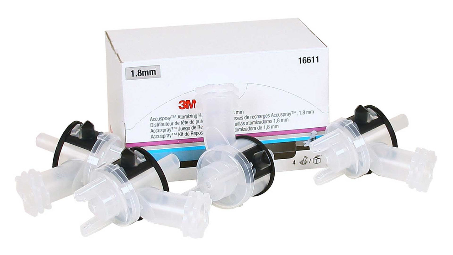 3M Accuspray Düsenköpfe 1,4mm 1,8mm oder 2mm (4 Stück)