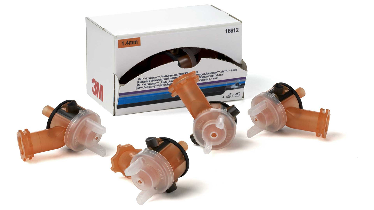 3M Accuspray Düsenköpfe 1,4mm 1,8mm oder 2mm (4 Stück)