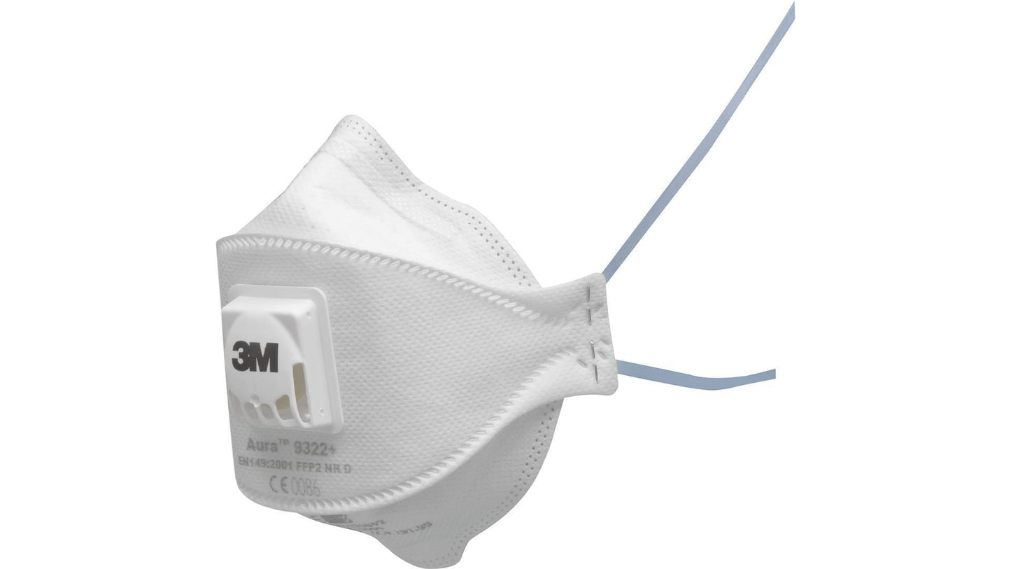 3M Aura Atemschutzmaske FFP2 mit Ventil (1 oder 10 Stk)