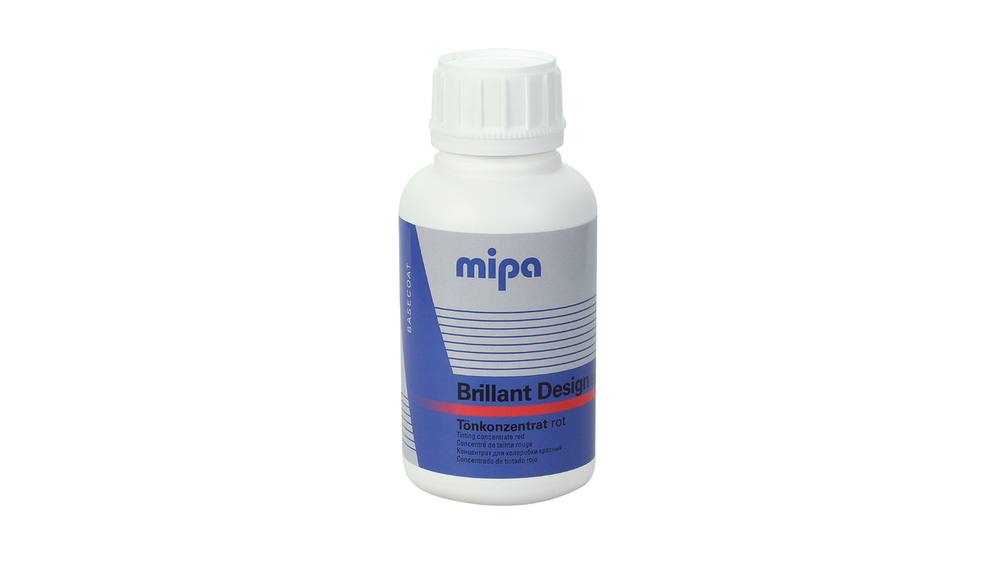 Mipa Brillant-Design Tönkonzentrate Rot Blau Gelb (500ml)