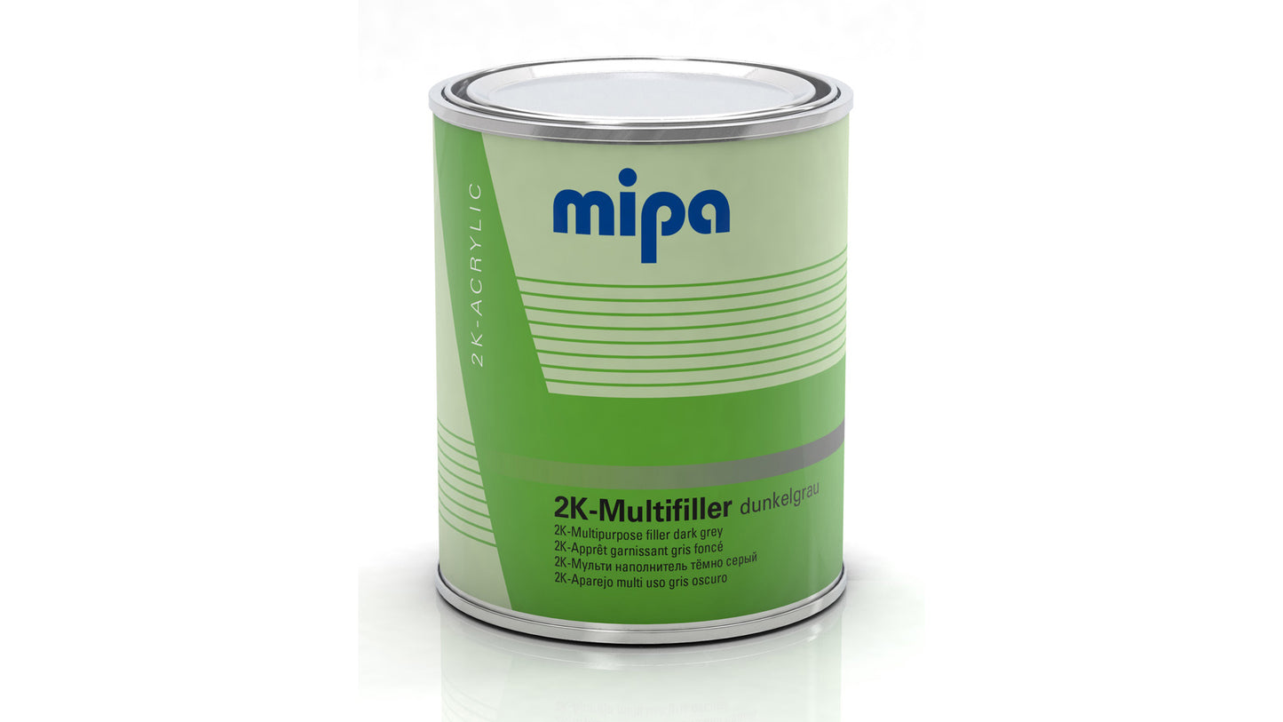 Mipa 2K-Multifiller in Hellgrau oder Dunkelgrau (1l oder 4l)