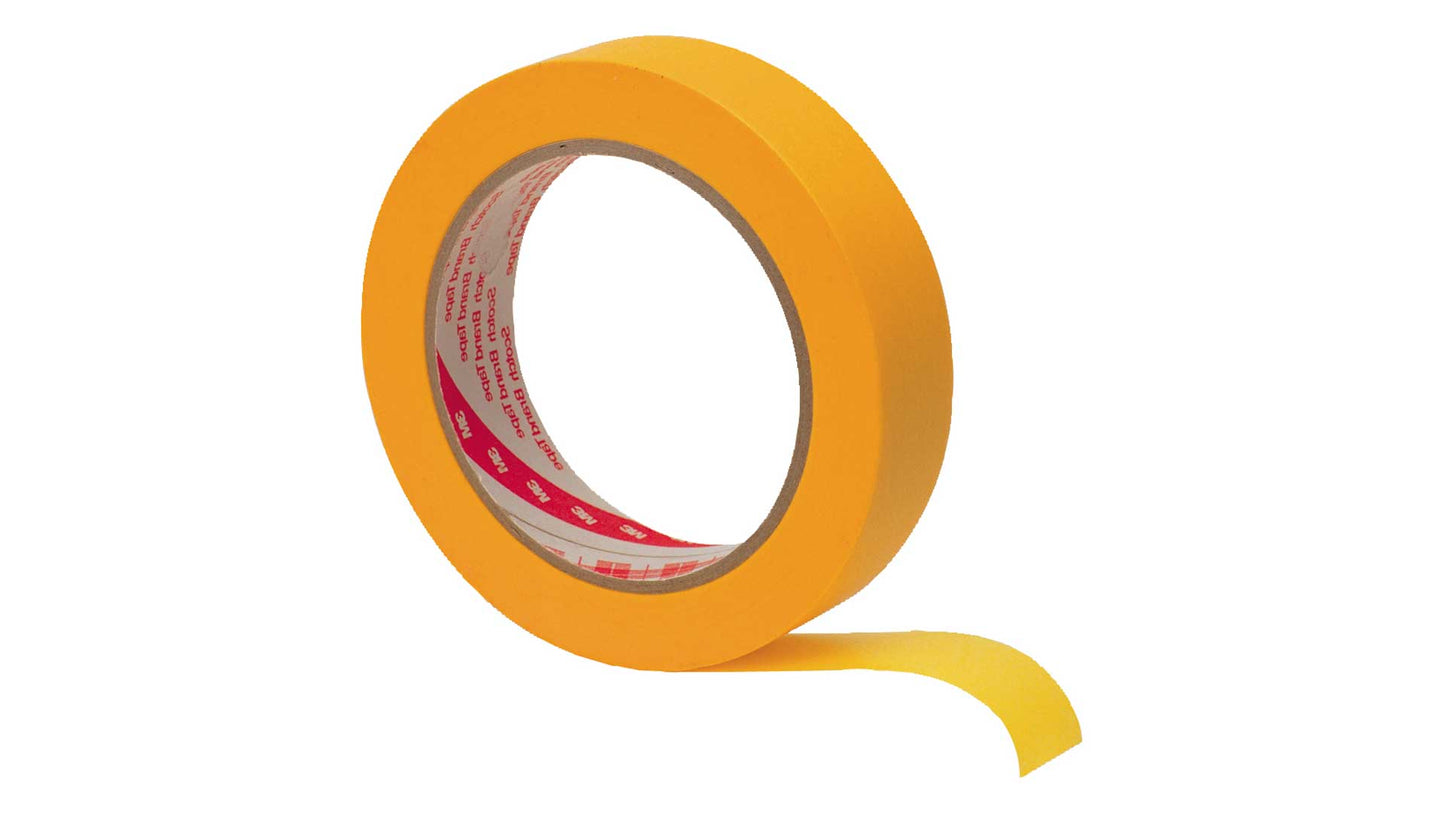 3M 244 Spezialabdeckband Gold 18mm, 24mm oder 36mm (50m Rolle)