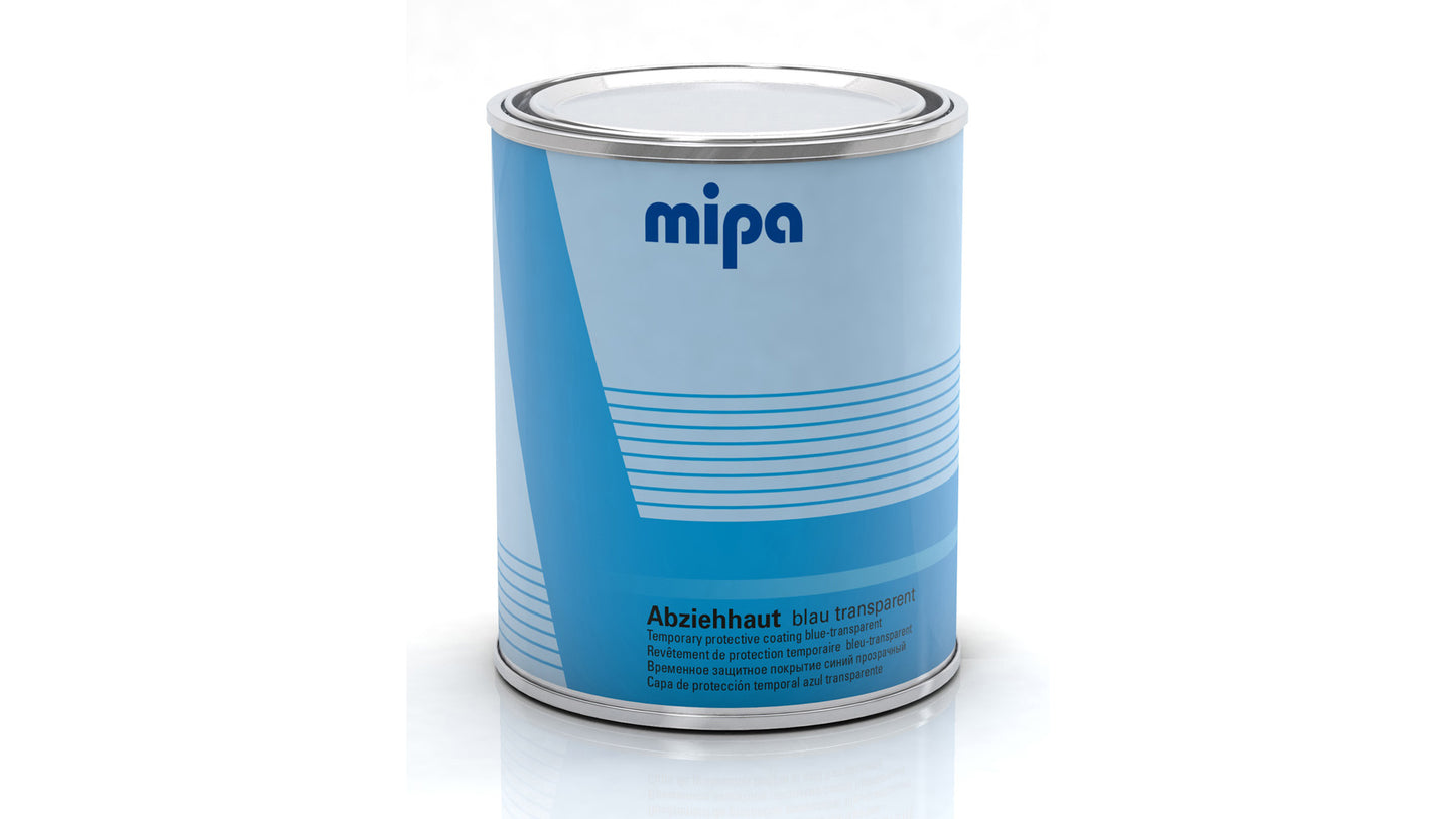 Mipa Abziehhaut blau transparent (750ml)