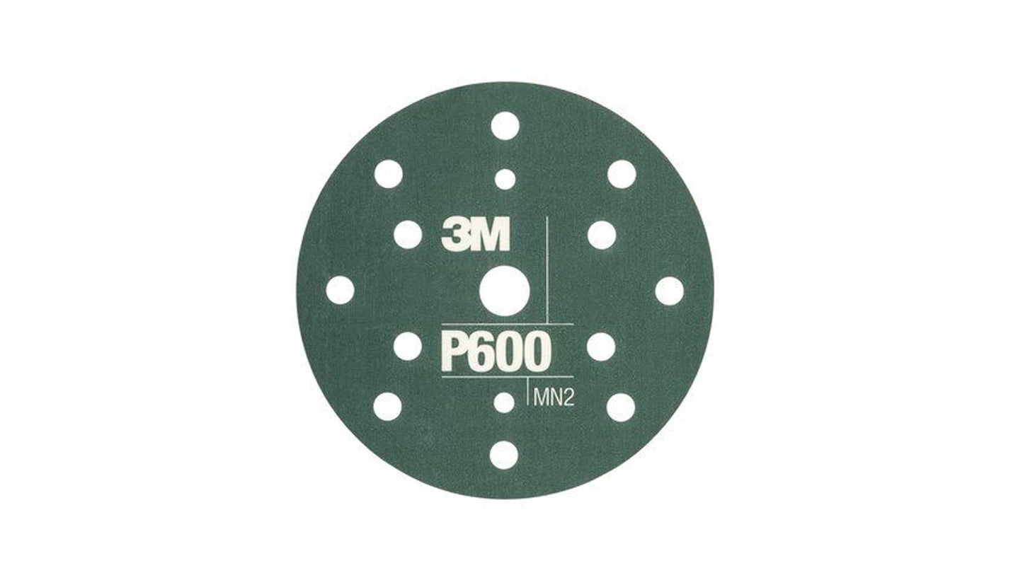 3M Hookit Flexible Schleifscheibe 270J 150mm 15-fach gelocht P400 - P1500 (25 Stk)