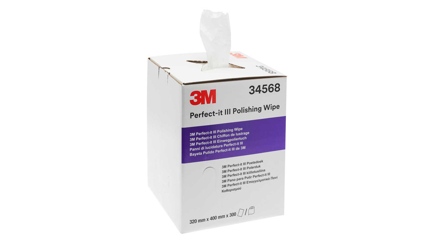 3M 34568 Perfect-it Reinigungstücher (Karton mit 300 Stk)