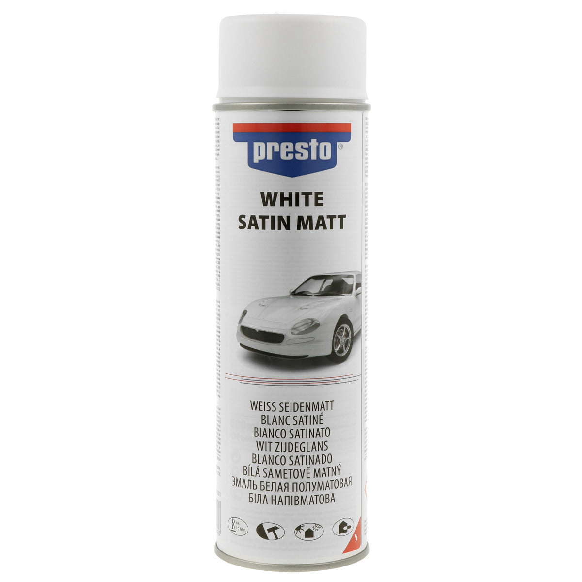 presto Rallye-Spray schwarz & weiß, glänzend, matt, seidenmatt (500ml)