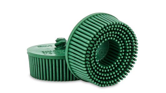 3M 7524 Scotch-Brite Roloc Bristle Disc RD-ZB, grün, 50 mm x 15,8 mm, P50 (1 Stk)