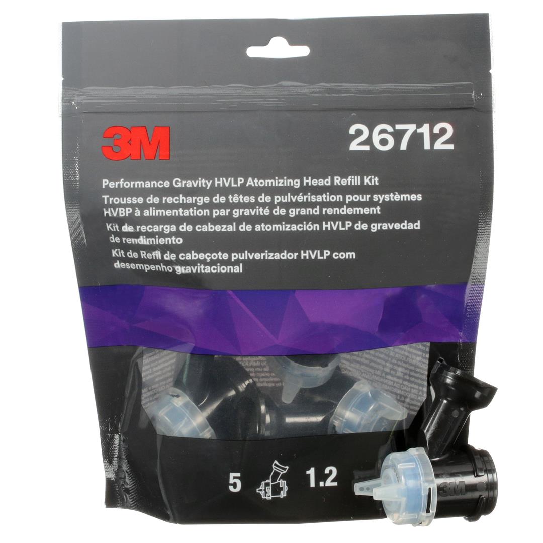 3M HVLP Hochleistungsdüsenkopf für Fließbecher in vielen Größen
