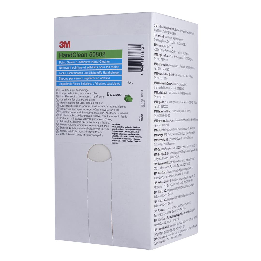 3M HandClean Handreiniger Tube 250g oder Nachfüllbeutel 1,4L für Werkstatt und Lackiererei