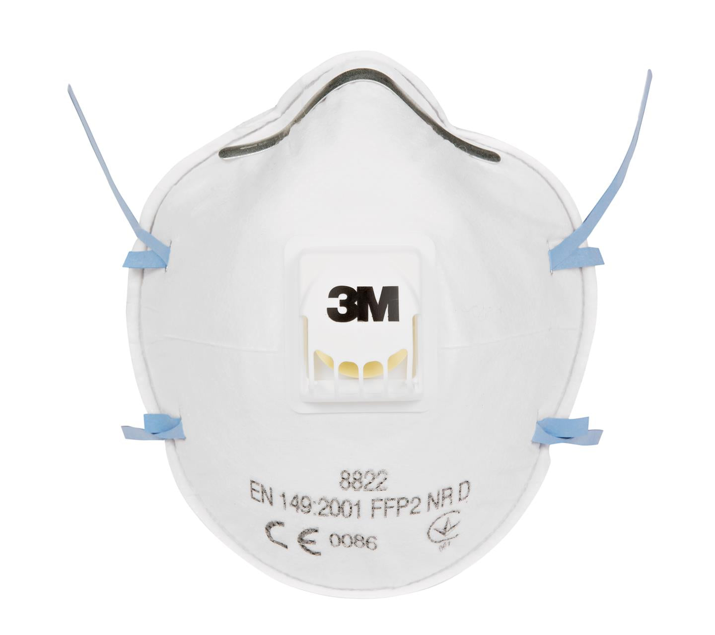 3M 8822 vorgeformte Atemschutzmaske FFP2 mit Ventil (10 Stk)