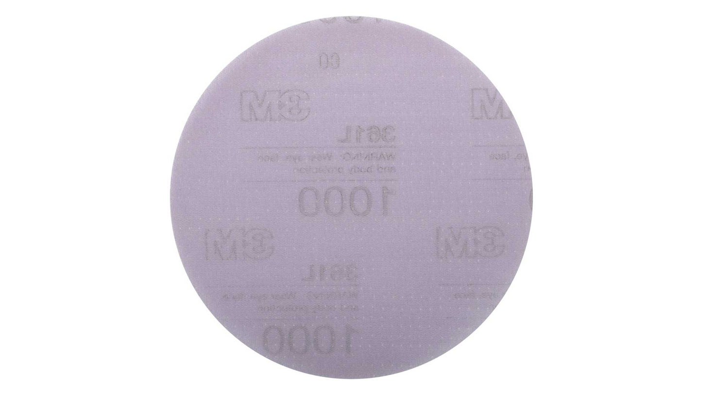 3M Hookit Spezialschleifscheibe 361L, 150 mm, P1000, ungelocht (10 Stk)