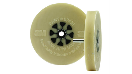 3M 07498 Scotch-Brite Radierscheibe mit Befestigungsschaft 100mm (1Stk)