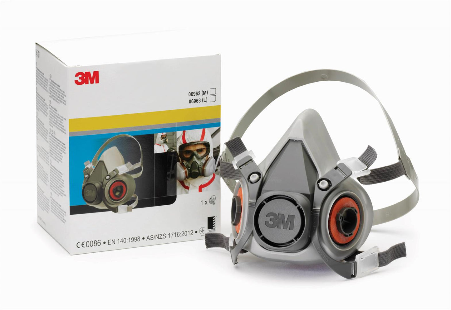 3M Komfort Lackiermaske Maskenkörper Größe M oder L
