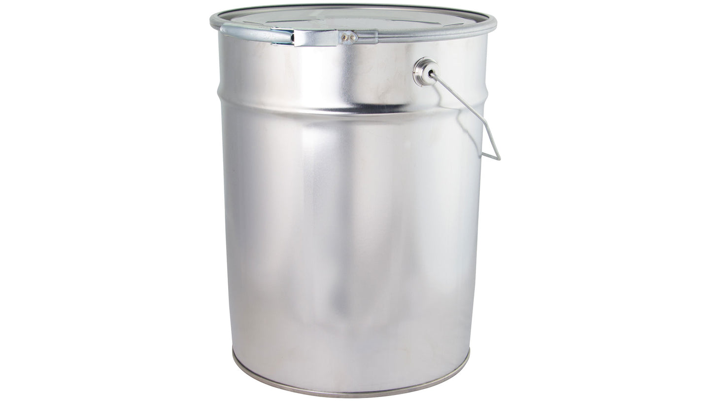 Mipa Leereimer 5l oder 10l innenbeschichtet mit Deckel weiß oder blank