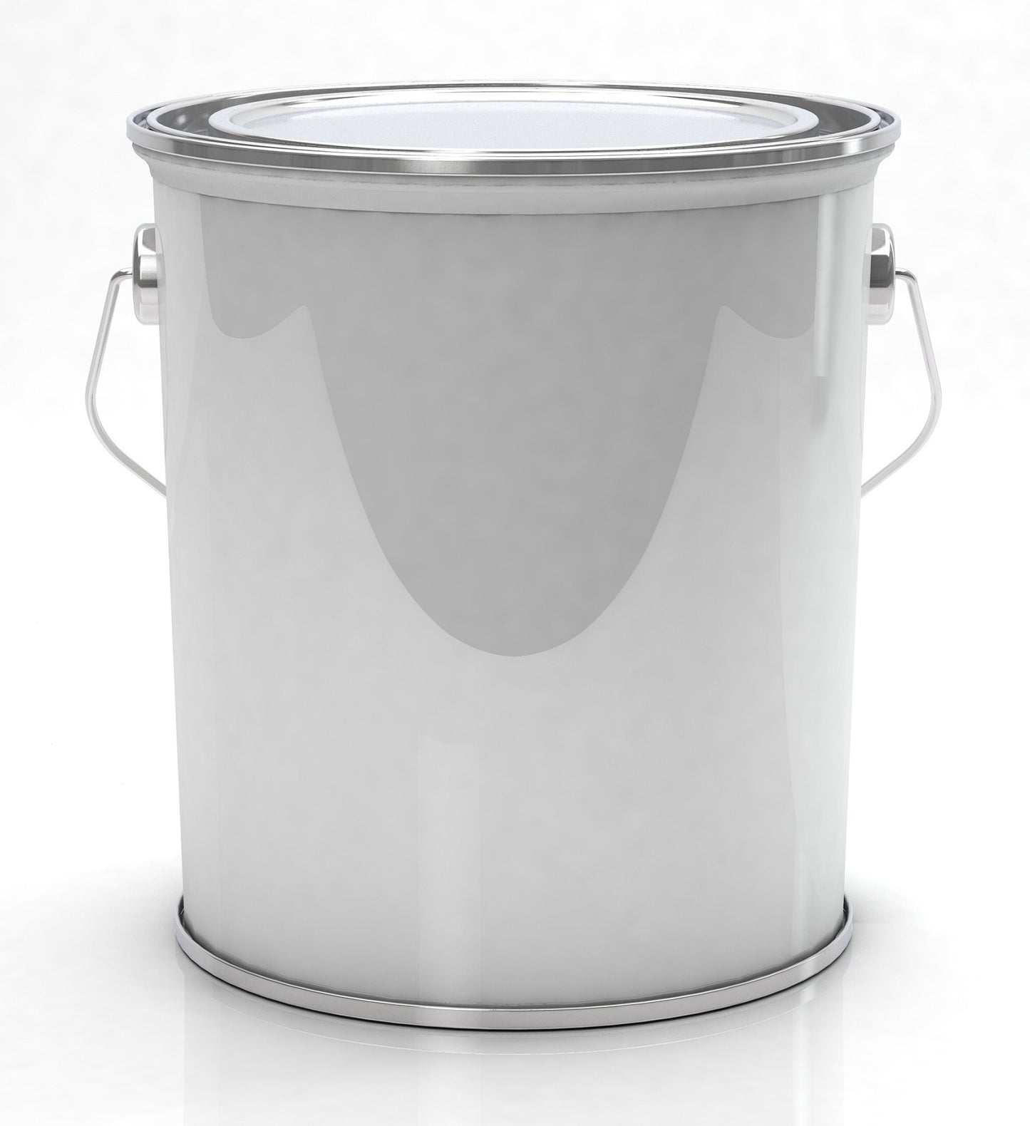Mipa Leereimer 5l oder 10l innenbeschichtet mit Deckel weiß oder blank
