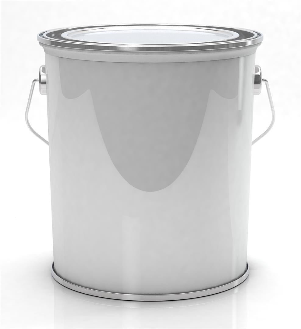 Mipa Leerdose blank mit Deckel, 2l, 2,5l oder 3l (Metall, 1 Stück)