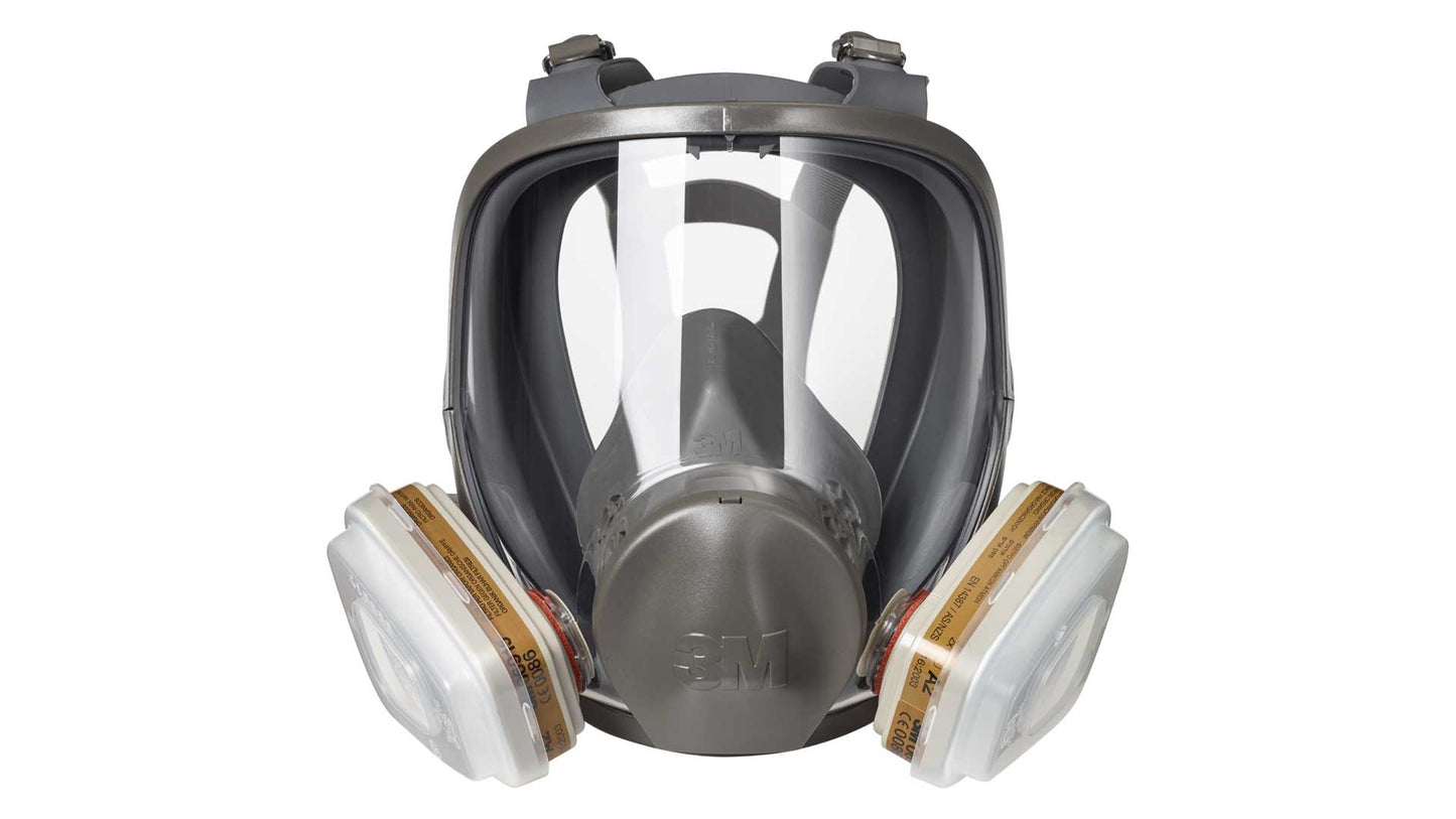3M Vollmasken-Set 6000 Serie A2P3 R Filter (Größe M oder L, 1 Stück)