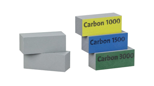MP Feinschleifklotz Carbon P800, P1000, P1500, P3000 (20x20x50mm)