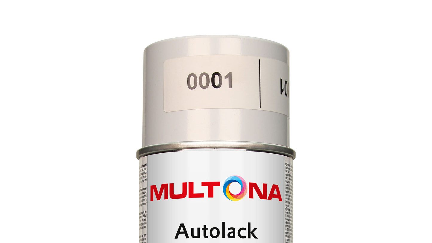 Multona Autolack Spray DAF Leyland Trucks 1300134 Mercedes 9147 White (400ml)