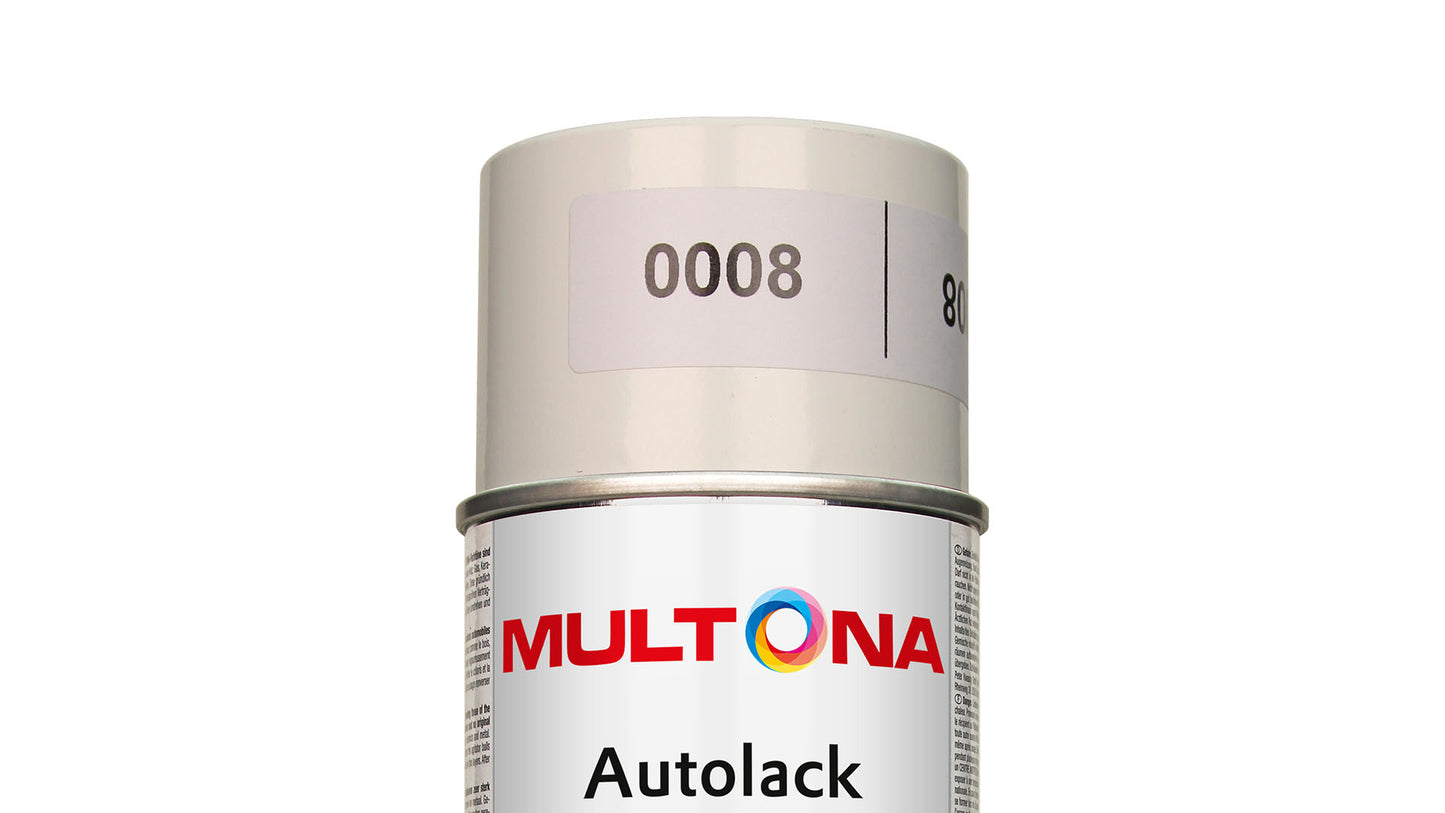 Multona Autolack Spray SETRA F2030 Verkehrsweiss (400ml)