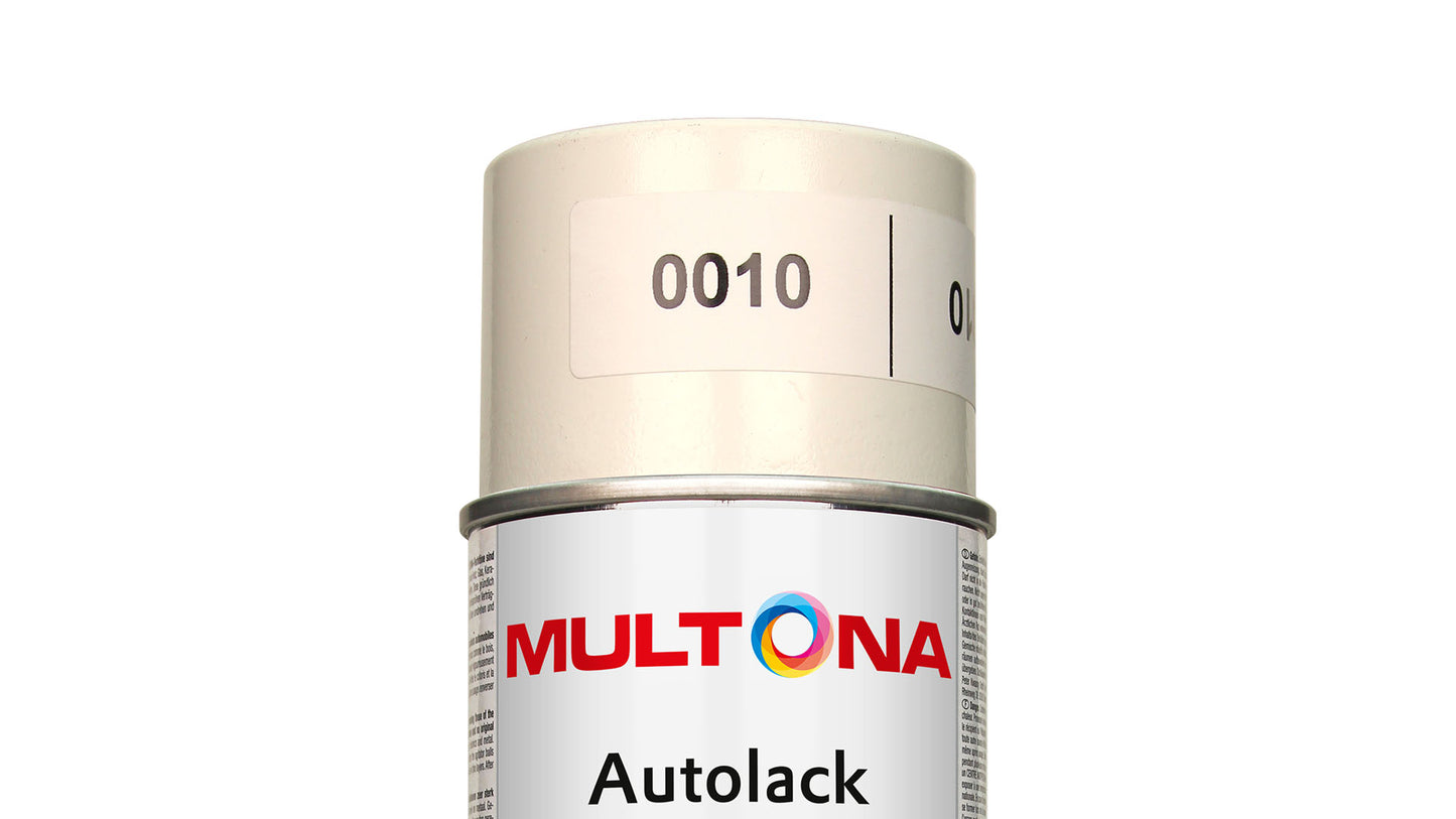 Multona Autolack Spray FIAT 212 Bianco 1962-1983 (400ml)