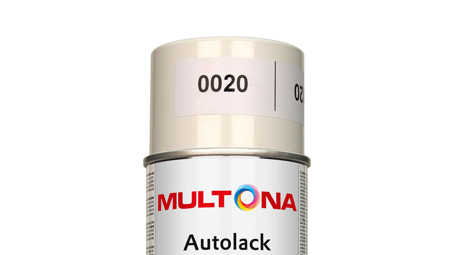 Multona Autolack Spray OPEL 552 Cargoweiss (400ml)